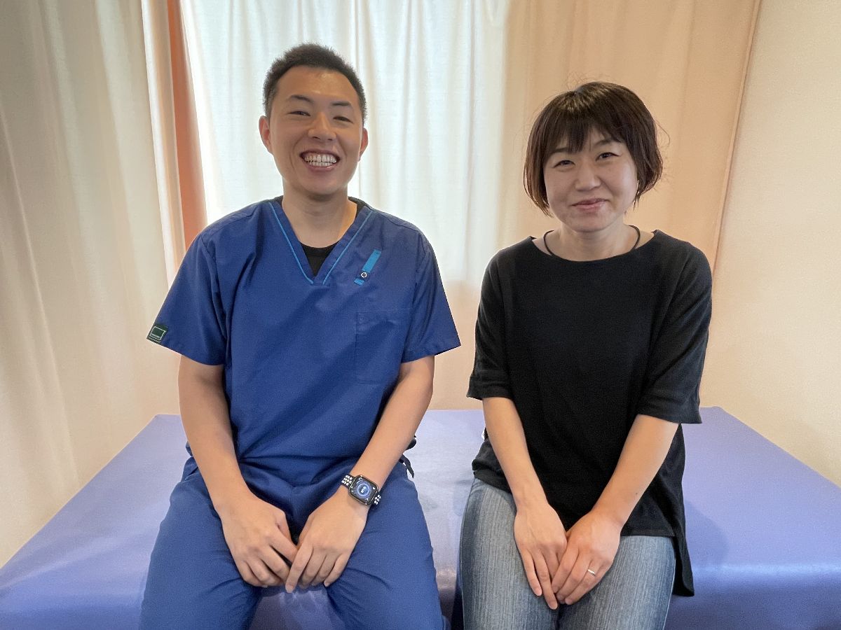 院長とK.Tさんのツーショット