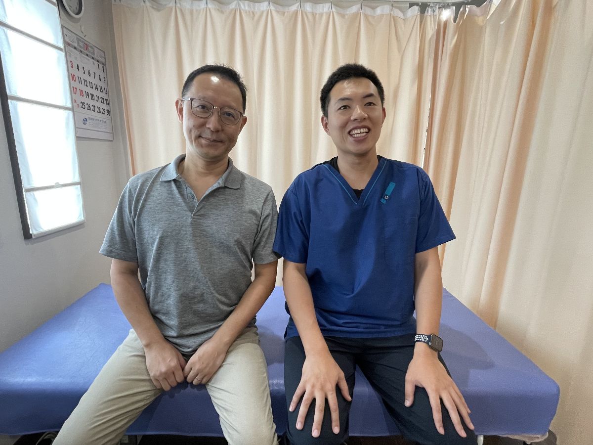 院長とY.Kさんのツーショット