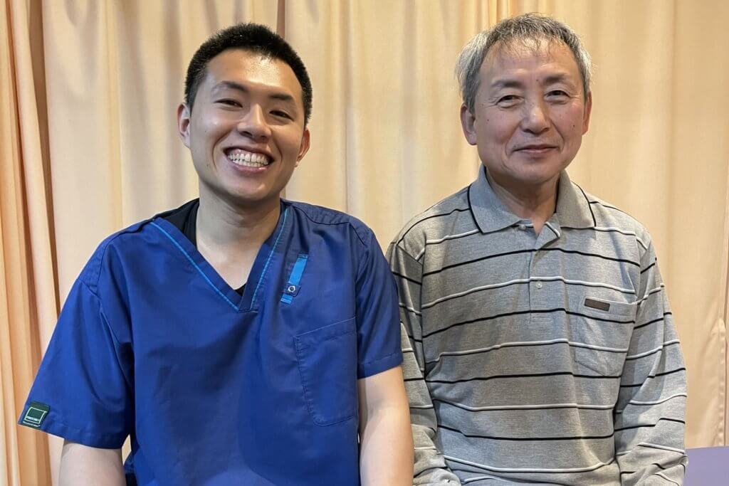 院長とK.Tさんのツーショット